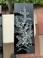 Vietnamees wandpaneel parelmoer inleg, Ophalen of Verzenden