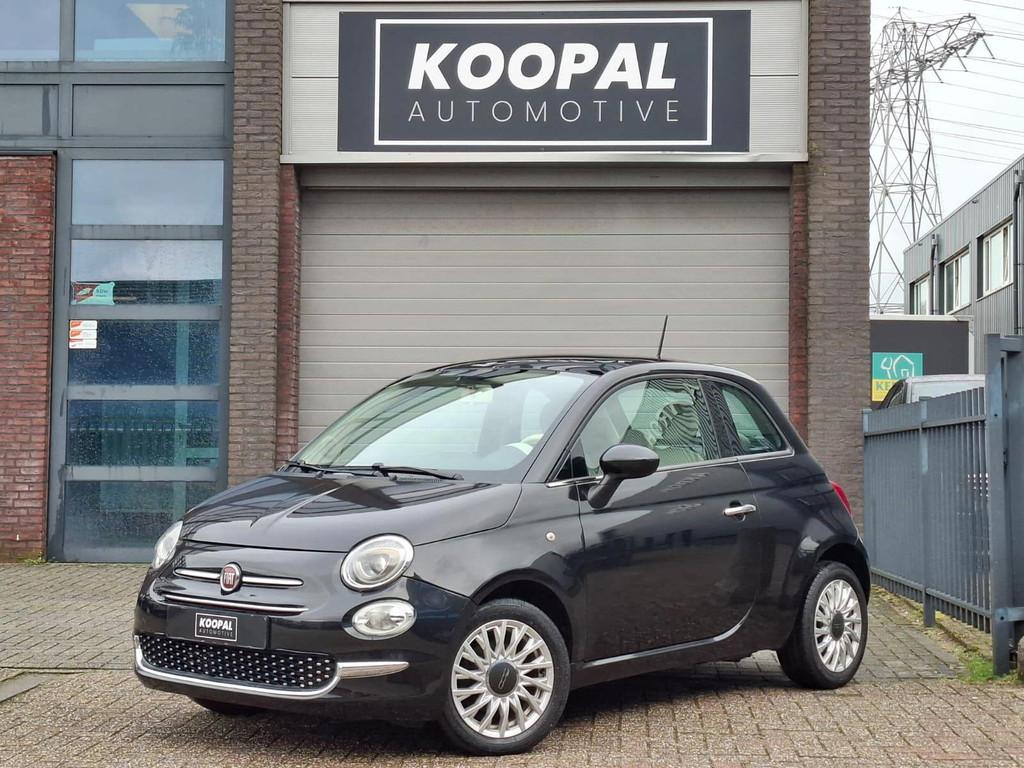 Fiat 500 1.2 Lounge | Panoramadak | Airco | Rijklaar, Auto's, Fiat, Bedrijf, Te koop, ABS, Airbags, Airconditioning, Centrale vergrendeling