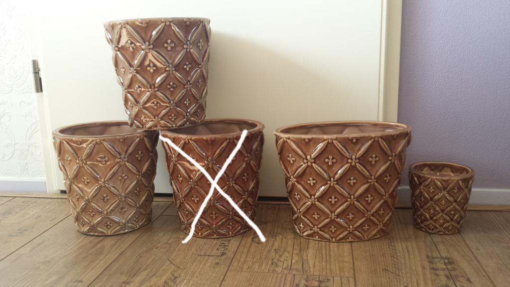 PTMD bloempotten, Ophalen of Verzenden, Zo goed als nieuw