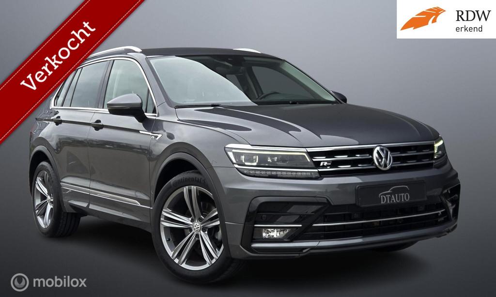 Volkswagen Tiguan 1.4 TSI R-Line Comf Virtual Ergo Act Voll!, Adaptive Cruise Control, 4 cilinders, 150 pk, Alcantara