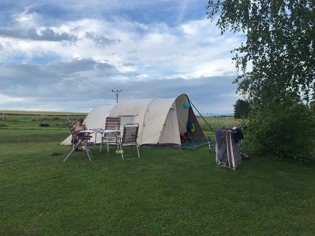 Tunneltent katoen Bardani Mazara 310, Caravans en Kamperen, Tenten, Ophalen, Gebruikt, Tot en met 4