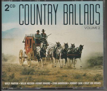 Country Ballads Volume 2 - 2CD-Verzamelalbum, Cd's en Dvd's, Cd's | Verzamelalbums, Ophalen of Verzenden, Zo goed als nieuw, Country en Western
