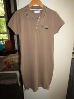 G038 BIEN BLEU mt L polo jurk tuniek beige, Beige, Maat 42/44 (L), Ophalen of Verzenden, Zo goed als nieuw