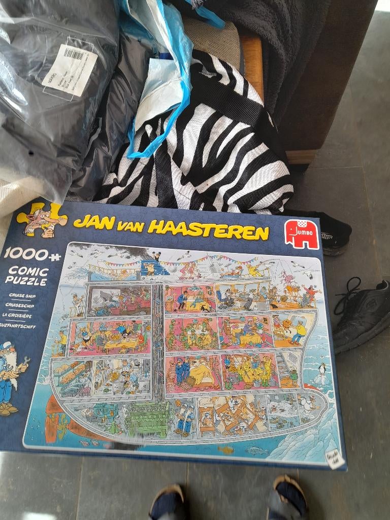 jan van haasteren, Ophalen of Verzenden, 500 t/m 1500 stukjes, Gebruikt, Legpuzzel