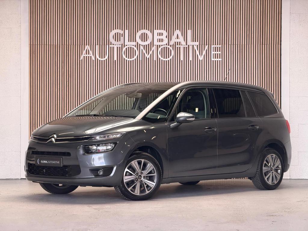 Citroen Grand C4 Picasso 1.6 e-THP Intensive - 7 Persoons -, Stof, Gebruikt, Zwart, 4 cilinders
