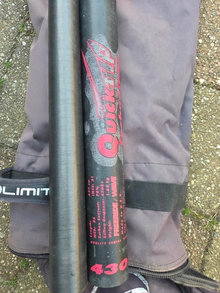 Surf mast SDM 430 70% carbon - Freeride/Wave, Ophalen of Verzenden, Gebruikt, Mast, Minder dan 5 m²