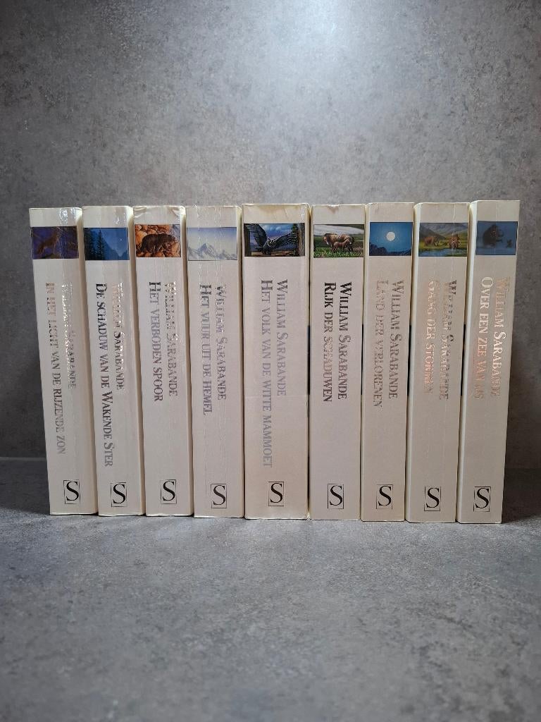 William Sarabande prehistorische roman serie, Ophalen, Gelezen, William Sarabande