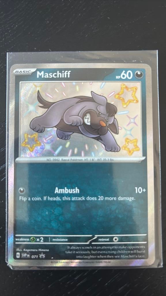Maschiff 071 SVP promo holo, Ophalen of Verzenden, Nieuw