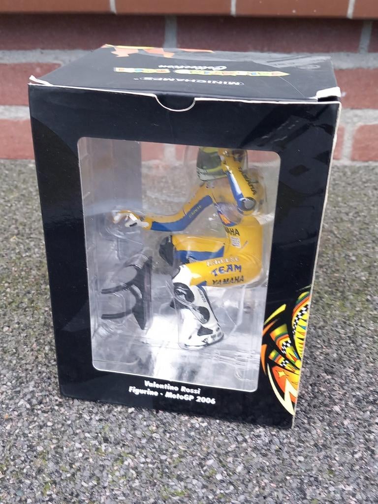 Figurine Minichamps Valentino Rossi - MotoGP 2006 - Échelle 1:12 - NEUVE