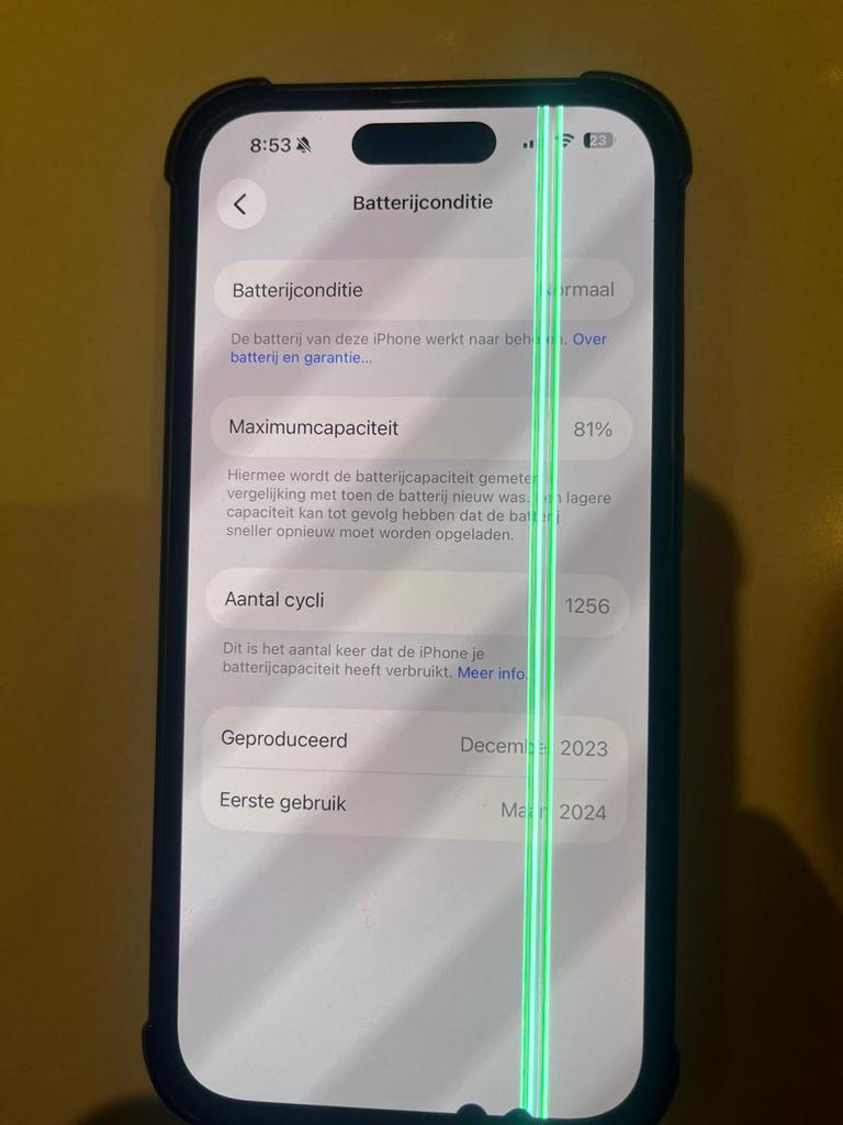 Iphone 15 pro 250€ niet lager, Telecommunicatie, Mobiele telefoons | Apple iPhone, 128 GB, Zwart, Ophalen of Verzenden, Zo goed als nieuw