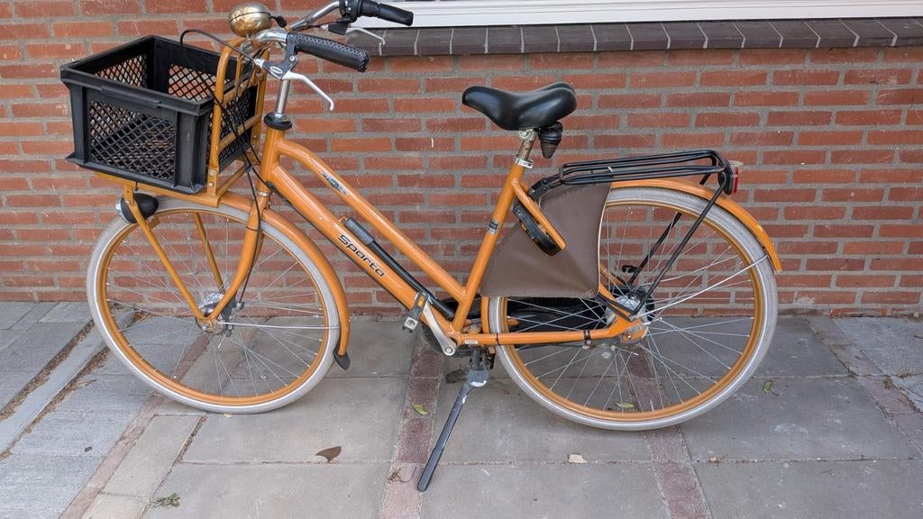 Sparta Pick-Up Transportfiets - Mosterdgeel - 12-14 jaar, Ophalen, Gebruikt