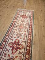 Handgeknoopt oosters tapijt loper kazak 186x63, Info@SlatsAntiek.nl, Crème, Perzisch, Vof Slats Antiek