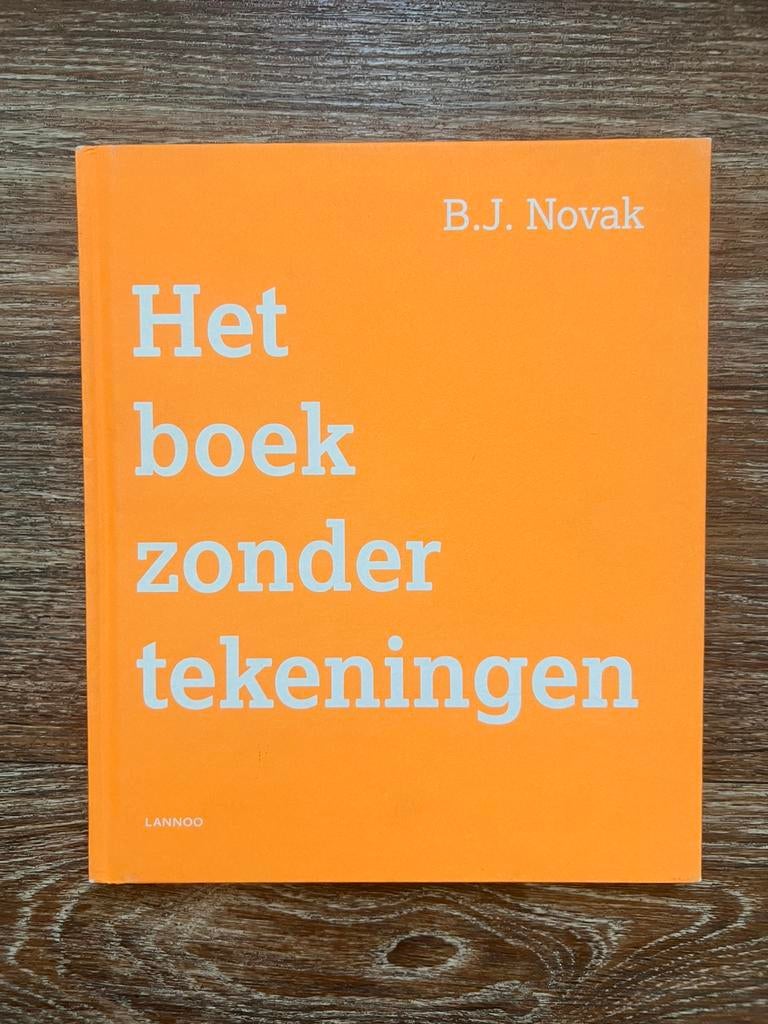 Boek zonder tekeningen, Boeken, Kinderboeken | Kleuters, Ophalen of Verzenden, Zo goed als nieuw, Fictie algemeen