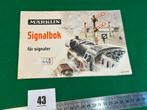 43-  Märklin seinenboek (Zweeds) Handleiding voor modelspoor, Ophalen of Verzenden, Zo goed als nieuw, Overige onderwerpen