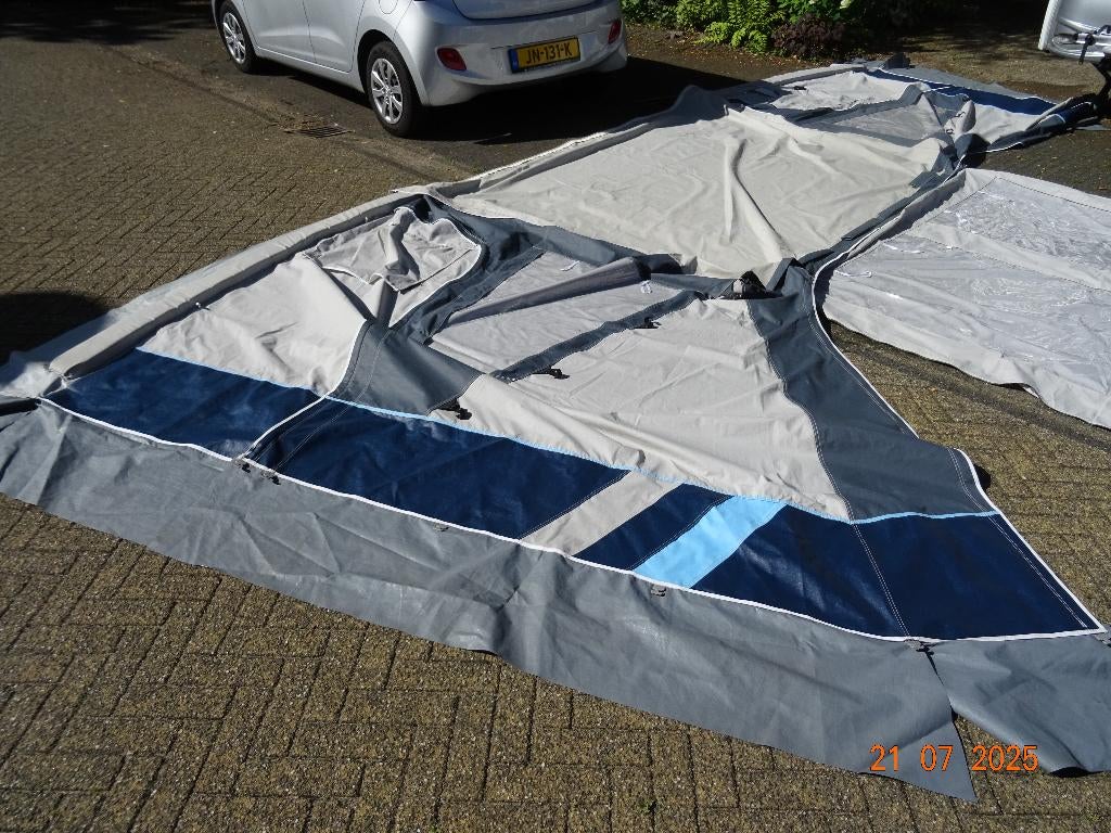 Dorema deeltent, Caravans en Kamperen, Ophalen, Gebruikt, Dorema