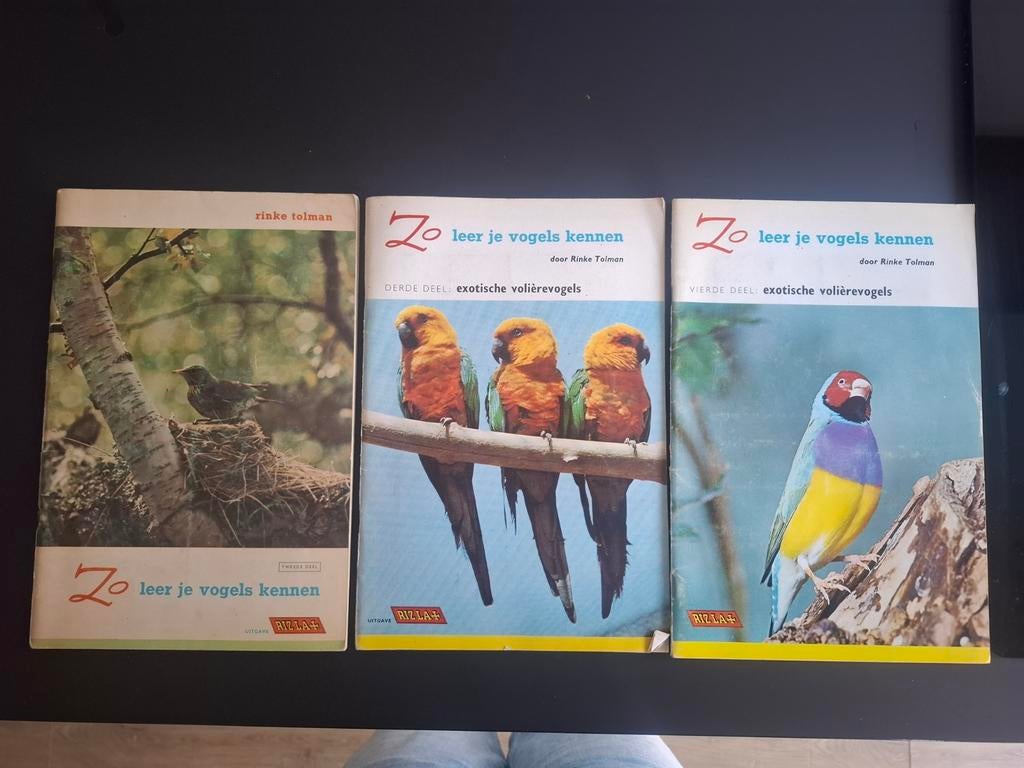 Complete verzameling Rizla 'Zo leer je vogels kennen', Ophalen of Verzenden, Zo goed als nieuw, Rinke Tolman