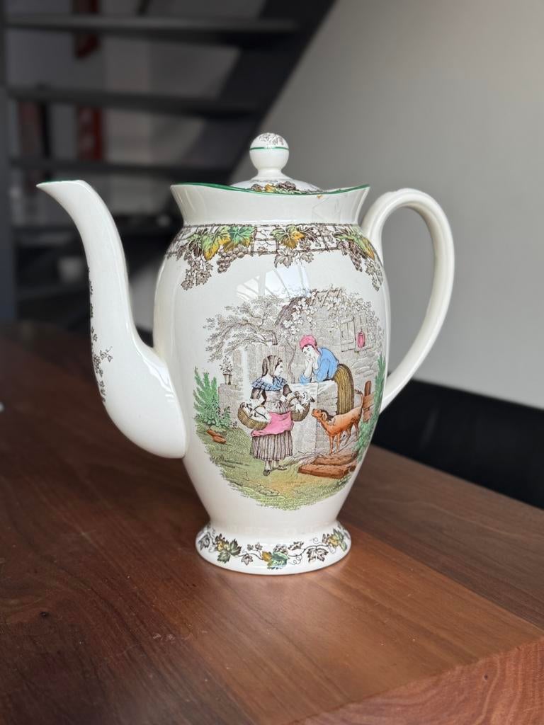 Vintage Copeland Spode Byron No1, Antiek en Kunst, Antiek | Servies los, Ophalen of Verzenden