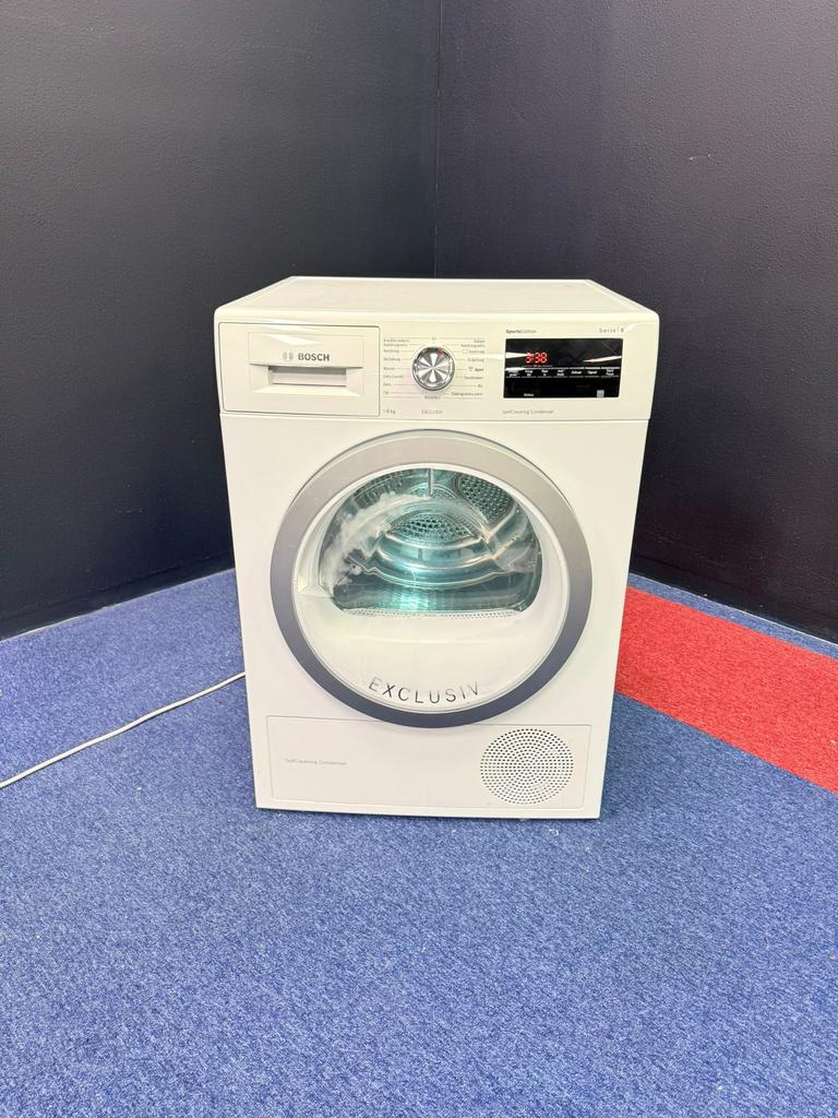 Bosch Serie 6 Exclusiv Selfcleaning Condensor | A+++ | 8 kg, Energieklasse A of zuiniger, Minder dan 85 cm, Overige typen, 8 tot 10 kg