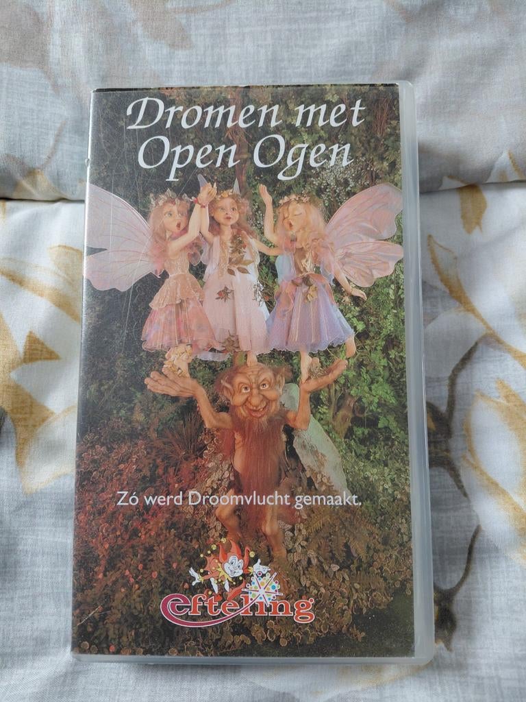 VHS videoband  - Efteling  - Dromen met open ogen, Ophalen of Verzenden, Overige typen