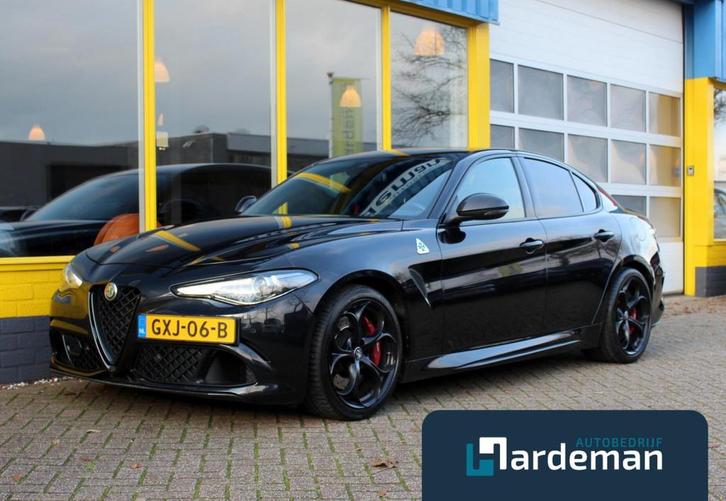 Alfa Romeo Giulia 2.9 V6 Quadrifoglio, Auto's, Alfa Romeo, Bedrijf, Te koop, Giulia, ABS, Achteruitrijcamera, Adaptive Cruise Control