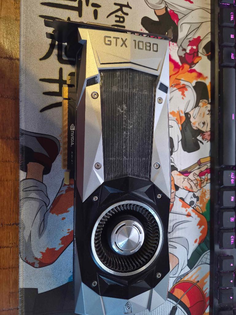 GTX 1080 Founder's Edition, Computers en Software, Videokaarten, HDMI, PCI-Express 3, Ophalen of Verzenden, Nvidia