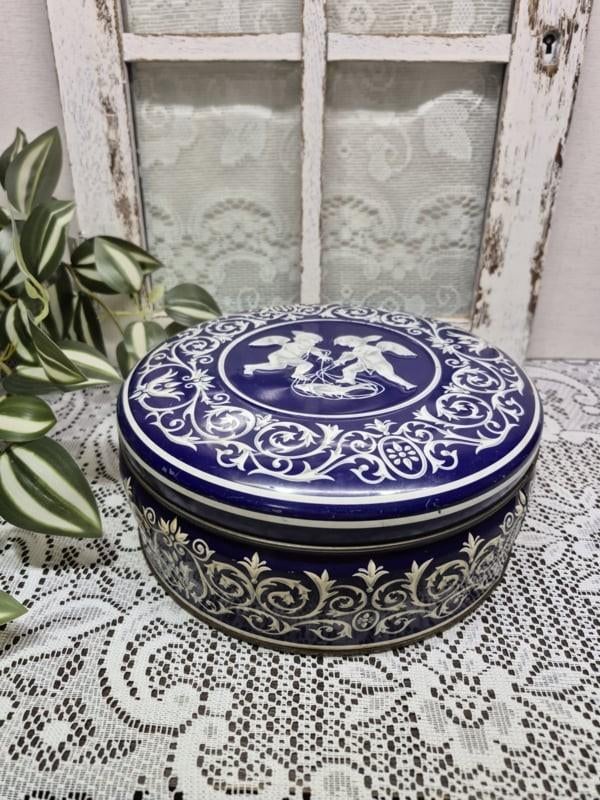 Vintage koekjestrommel, Ophalen of Verzenden