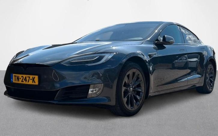 Tesla Model S 100D | black pack, full opt., uniek interieur, Auto's, Tesla, Particulier, Model S, 360° camera, 4x4, ABS, Achteruitrijcamera