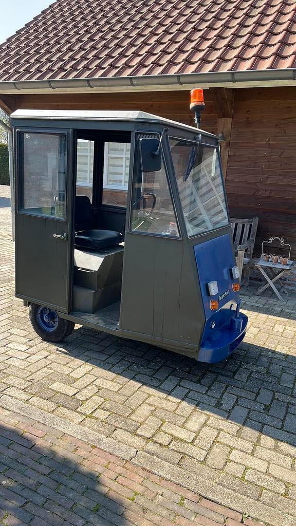 Spijstaal 24V. Elektro trekker, Ophalen, Gebruikt