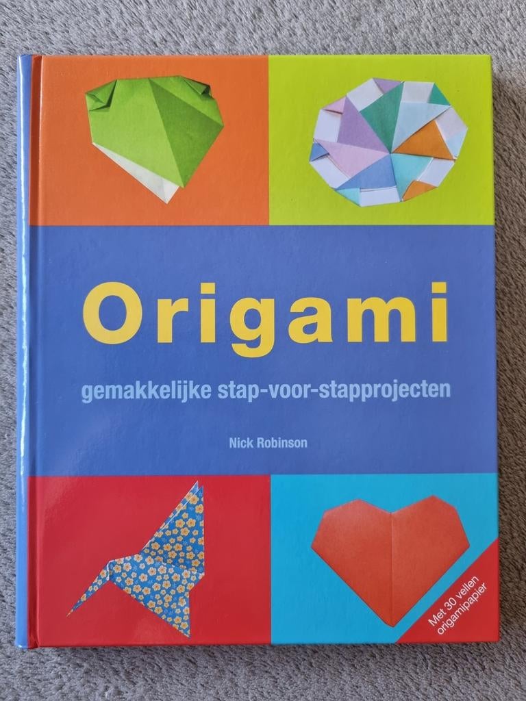 Origami: gemakkelijke stap-voor-stapprojecten, Boeken, Nieuw, Ophalen of Verzenden, Nick Robinson, Overige onderwerpen