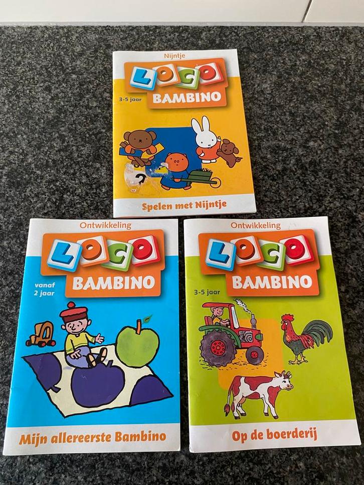 Bambino Loco boekjes - 3 stuks (Nijntje, Boerderij, Allereer, Kinderen en Baby's, Speelgoed | Educatief en Creatief, Zo goed als nieuw