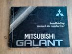 INSTRUCTIEBOEKJE -Origineel - Mitsubishi Galant -Model: 1986, Verzenden