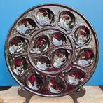 Vintage St. Clément Majolica Oesterschaal - Frankrijk, Ophalen of Verzenden