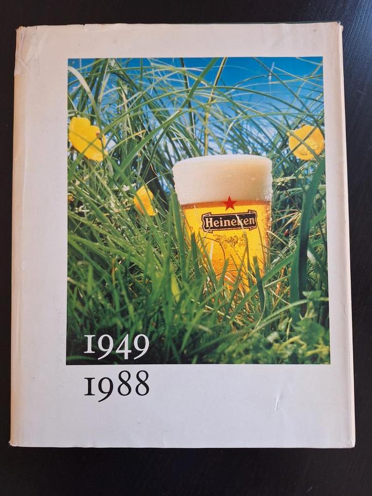28. Heineken 1949-1988, Verzamelen, Biermerken, Gebruikt, Heineken, Ophalen of Verzenden