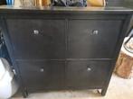 Ikea Hemnes schoenenkast - Zwartbruin, nette staat, Huis en Inrichting, Kasten | Schoenenkasten, Ophalen, Gebruikt, Modern, Scandinavisch