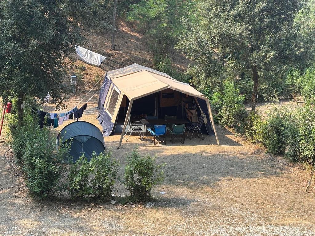 Trigano Oceane 315GL Vouwwagen 6 personen 6 persoons, Caravans en Kamperen, Vouwwagens, Ophalen, Trigano, Beige, Aanwezig