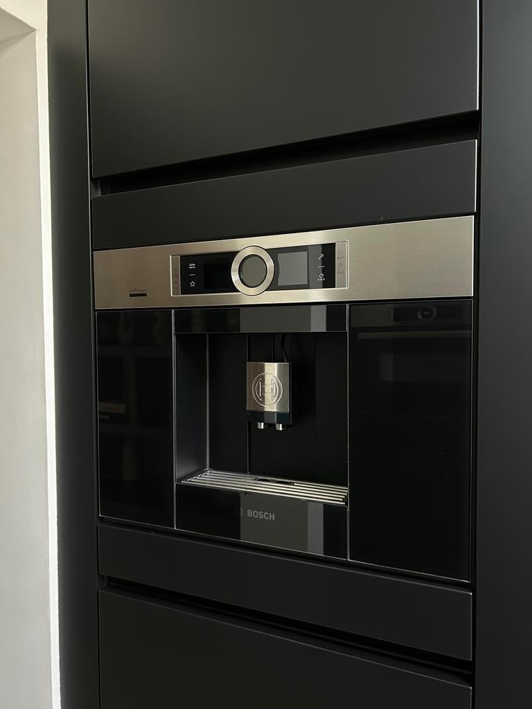 Bosch luxe Inbouw koffiezetapparaat, Witgoed en Apparatuur, Koffiezetapparaten, Ophalen of Verzenden, Zo goed als nieuw, Koffiemachine