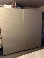Ikea pax kast 2x 1 meter, 201 cm hoog., 200 cm of meer, 150 tot 200 cm, Zo goed als nieuw, 50 tot 75 cm
