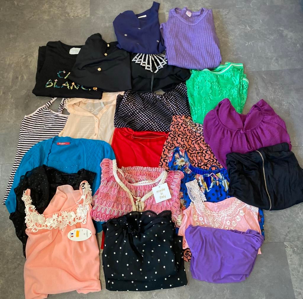 Zak dames kleding/kleding bundel diverse maten, Ophalen, Gedragen, Maat 42/44 (L)