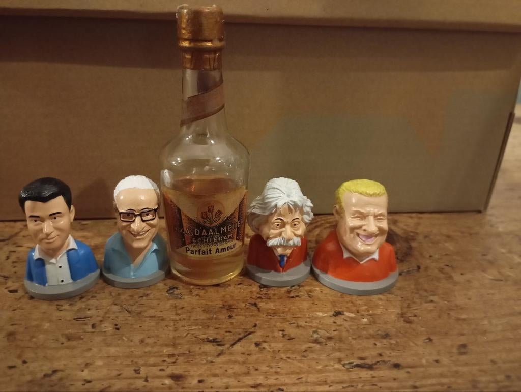 Voetbal  Gijp Derksen Genee Boskamp Figuren TV Media, Verzamelen, Ophalen of Verzenden, Overige typen