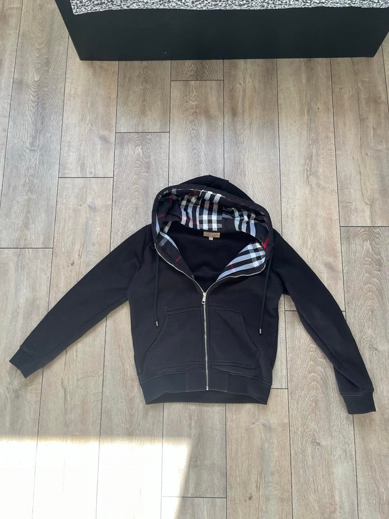 Burberry vest, Kleding | Heren, Truien en Vesten, Verzenden, Zo goed als nieuw, Maat 46 (S) of kleiner, Zwart