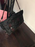 Kledingtas | Reis Kledinghoes | Jordache | Zwart&Rood | Zgan, Overige materialen, 50 tot 60 cm, Ophalen of Verzenden, Zo goed als nieuw