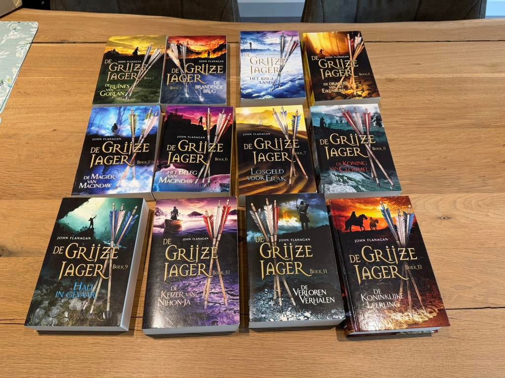 Grijze jager 1 tem 12, Boeken, Ophalen of Verzenden