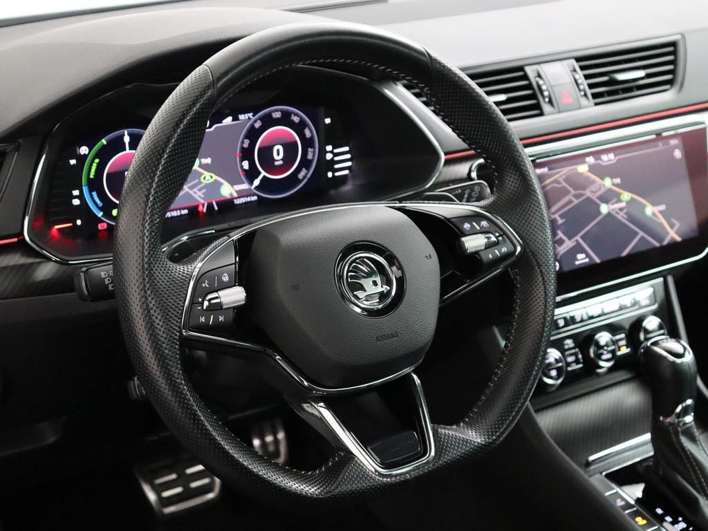 Skoda Superb Combi 1.4 TSI iV Sportline Business | Trekhaak, 77 km/l, Gebruikt, 4 cilinders, Alcantara