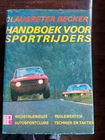 Handboek voor Sportrijders - Clauspeter Becker (1969), Boeken, Auto's | Boeken, Ophalen of Verzenden, Gelezen, Algemeen