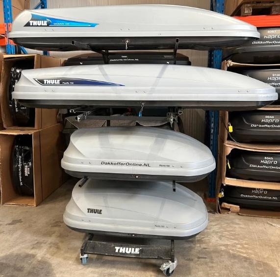Thule Dakkoffers, Ophalen, Gebruikt