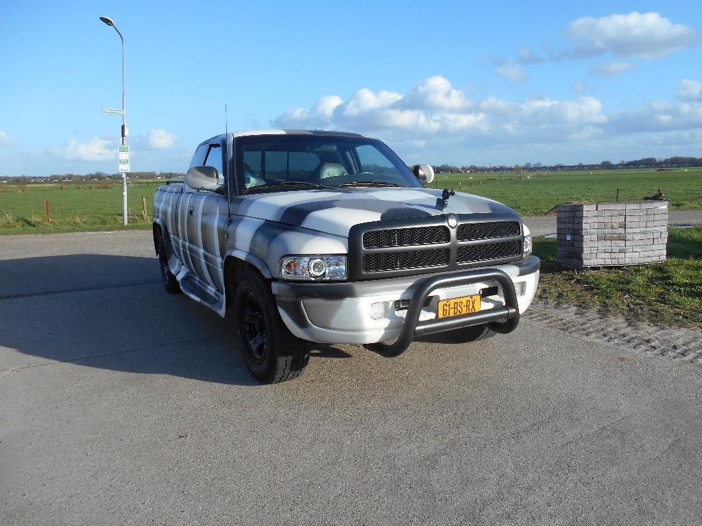 Dodge Ram 1500 Sport 5.2 V8 Automaat 1999 JAAR APK LPG, Auto's, Automaat, Achterwielaandrijving, 8 cilinders, Leder