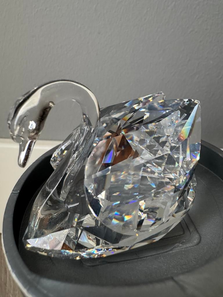 Swarovski Kristallen Zwaan, Verzamelen, Swarovski, Swarovski, Swarovski, Verzenden, Zo goed als nieuw