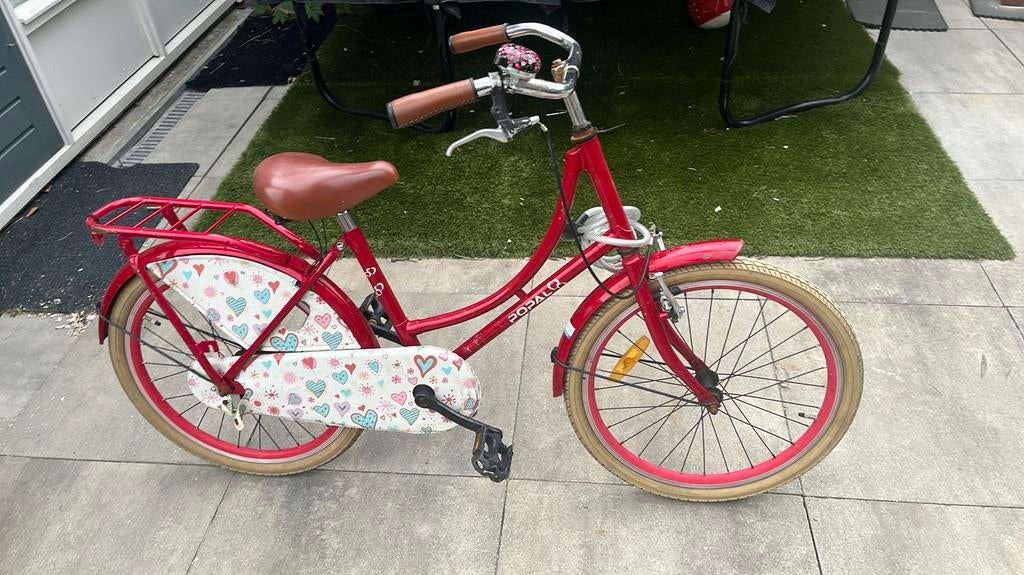 Meisjesfiets 22 inch, Fietsen en Brommers, Ophalen, Gebruikt, 22 inch, Handrem