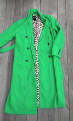 Alix the Label Trenchcoat - Groen met Panterprint - Maat S, Ophalen of Verzenden, Nieuw, Maat 36 (S), Groen