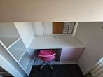 Hoogslaper  met bureau, Ophalen, Eenpersoons, 90 cm, Hoogslaper